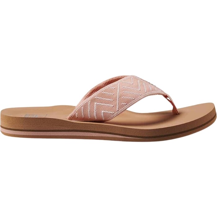 2024 Reef Frauen Frhling Gewebte Flip Flop Sandalen CI6717 - Peach Parfait